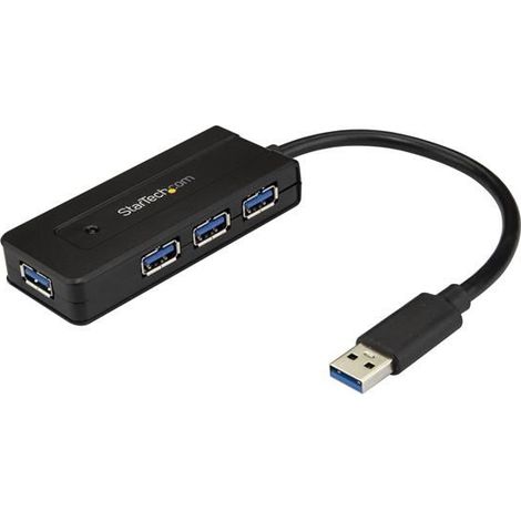 Hub USB Startech ST4300MINI Negro (1/5)