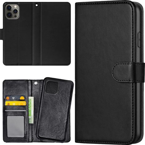 iPhone 16 Pro – Brieftaschenhülle/Schutzhülle Schwarz (1/2)
