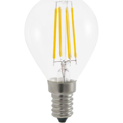 Ampoule Led Filament Culot E14 forme G45 4 Watt (éq 42 watts) Blanc Chaud (1/3)