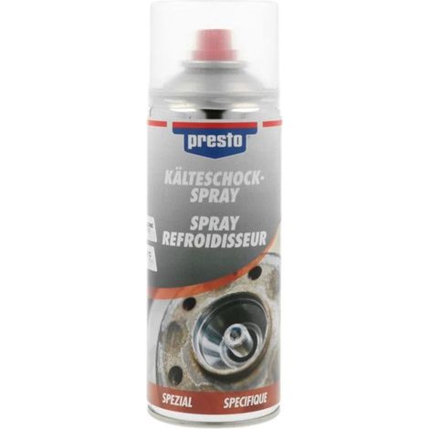 Bombe aérosol - Dégrippant refroidisseur - Presto - 400ml