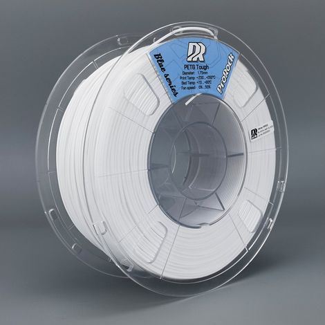 ProRock PETG Tough Filament, 1.75mm, 1000g ProRock PETG-Tough Filament 1.75mm 1000g White (1/2)