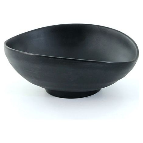 Tognana Bowl Ovale con Piede 24x20cm Show Nero