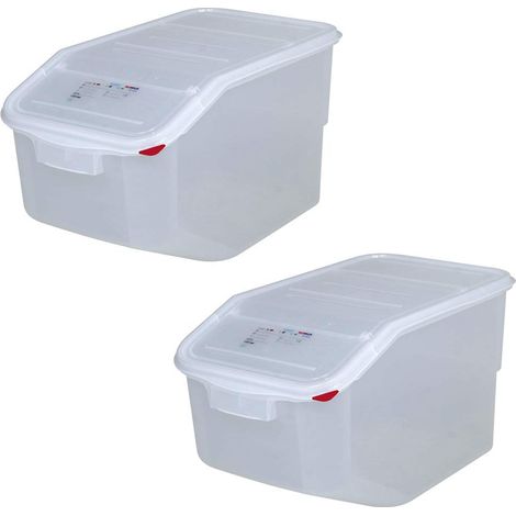 BRB 2 conteneurs à ingrédients, contenance 50 l, l x p x h 340 x 565 x 400 mm, plastique polypropylène (PP)