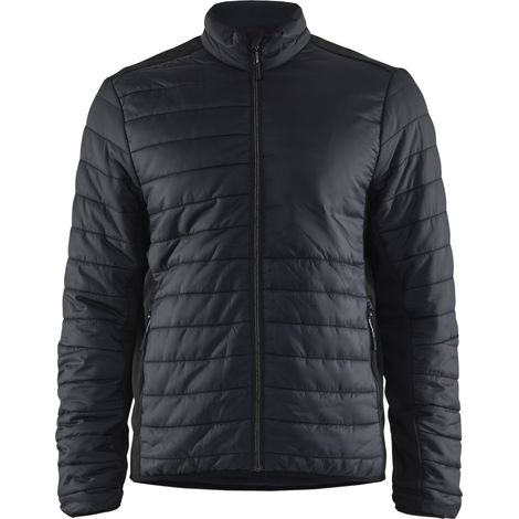 Veste de travail matelassée doublée 4710 - Noir/Gris foncé XXXL