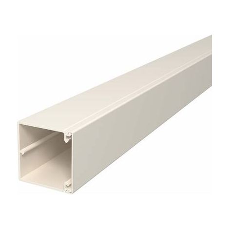 OBO Bettermann Vertr Wand+Deckenkanal m.Obert. 60x60mm,PVC WDK60060CW 2 Stk