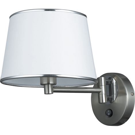 Candellux applique IBIS 21-00883 argento 1 luce E14 (1/2)
