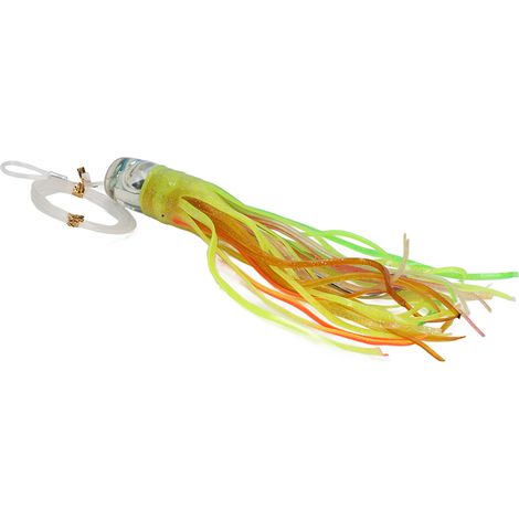 Leurre souple de pêche à la traîne 21 cm 100 g, appât artificiel pour la pêche en haute mer en bateau, appât de pêche réaliste 01 (1/5)