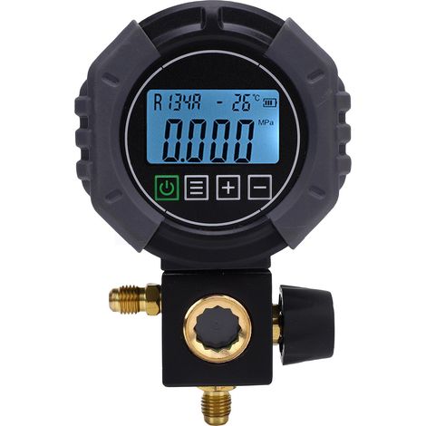 Manomètre numérique à collecteur unique 0-6000 kPa pour testeur de pression de réfrigération et de climatisation (CVC) pour le diagnostic et la maintenance (1/5)