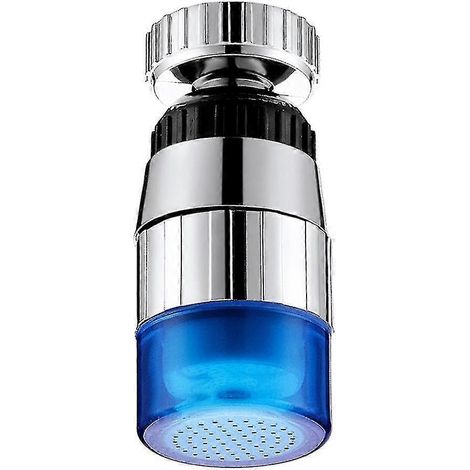 Pommeau de douche lumineux LED 7 couleurs changeantes pour salle de bain, ambiance romantique, nouveauté (1/5)