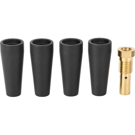 Kit de 4 buses sans gaz à noyau de flux PTFE et 1 diffuseur de gaz en laiton pour Century FC90 80GL (1/5)