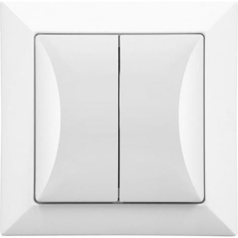 Unterputz-Kronleuchterschalter, Pola weiß, 33022