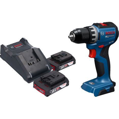 Trapano avvitatore a batteria Bosch GSR 18V-52 Professional 18 V 70 Nm Brushless + 2 batterie da 2,0 Ah + caricabatterie (1/5)