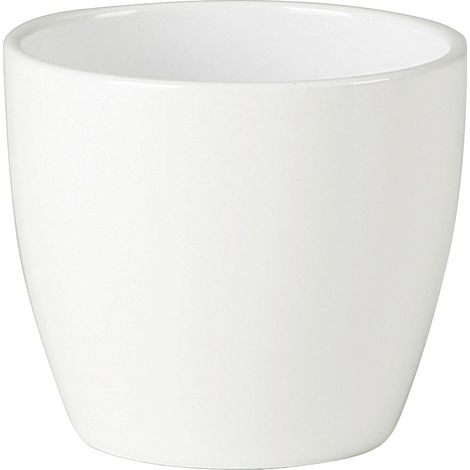 Scheurich Übertopf Serie 920 Ø 16 x 14 cm alaska weiß Keramiktöpfe (1/2)
