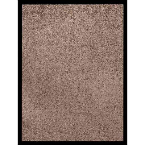 vidaXL Felpudo marrón 60x80 cm (1/5)