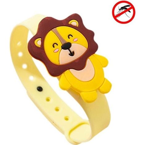 Bracelet anti moustique enfant et bébé, huile d'essence naturelle, protection anti-moustique et répulsif insecte, bracelet garçon (1/4)