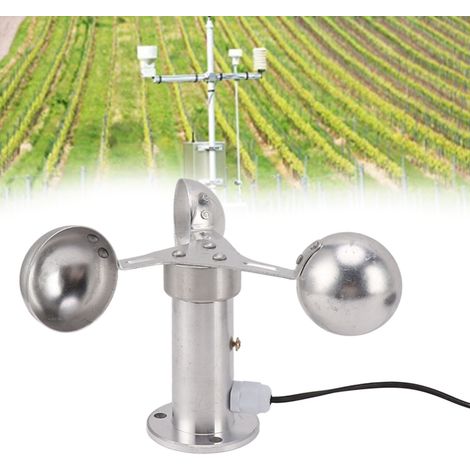 Anemometer, Windgeschwindigkeitssensor, Schalenanemometer, Winddetektor für Außenwetterstationen, 0-3,8V Schalenanemometer (1/5)