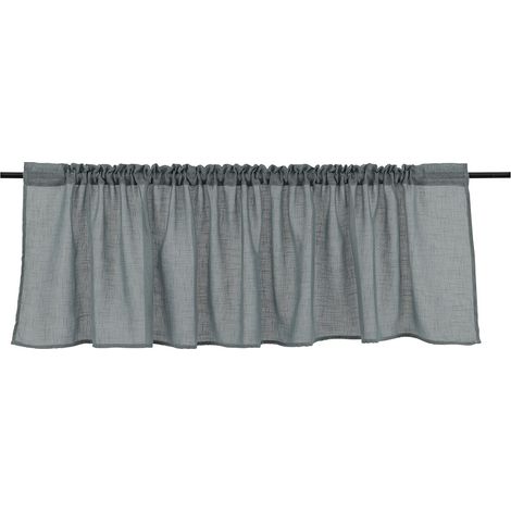 Kaya rideau 55x250cm gris clair. (1/3)