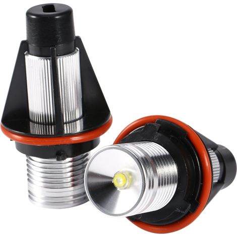 weiße 5W LED-Angel-Eye-Ringe für BMW E39 E60 E53 E63 E66 Scheinwerfer - Ersatz für Halogenlampen (1/5)