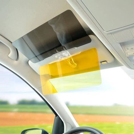 Shop Story - Parasole per auto trasparente 2 in 1, antiabbagliamento e antiriflesso, migliora la guida di giorno e di notte (1/4)