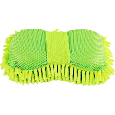 Microfibre Voiture laveuse éponge Nettoyage Voiture Soins détaillant brosses Lavage Serviette Auto Gants Style Accessoires