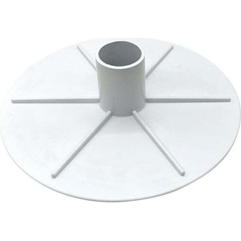 VACSkimmer-Adapter, Pool-Skimmer-Vakuumadapter – Ersatzzubehör für die VAC-Platte des PENTAIR/American S15 Skimmers, kompatibel mit Admiral S15 Skimmern (1/4)