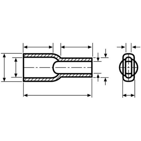 Capot de protection HellermannTyton HV4822 PVC-FR NA 2000 631-08229 Ø max. des bornes 10.5 mm PVC transparent 1 pc(s) S730981 (1/4)