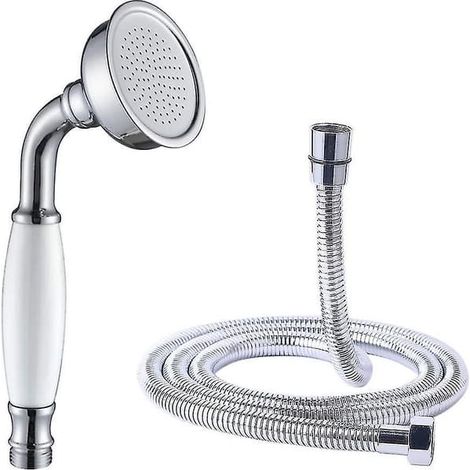 Pistolet à air comprimé pour camion, kit de nettoyage avec tuyau spiralé de 5 mètres et raccord en T (4–6 mm), bleu (1/2)
