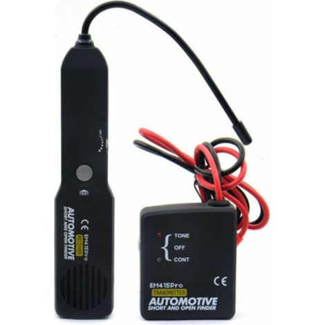 Automotive Short and Open Finder Circuit Tester Détecteur de court-circuit DC 6-42 V Outil de détection de court-circuit Sonde de puissance,de DEBUNS