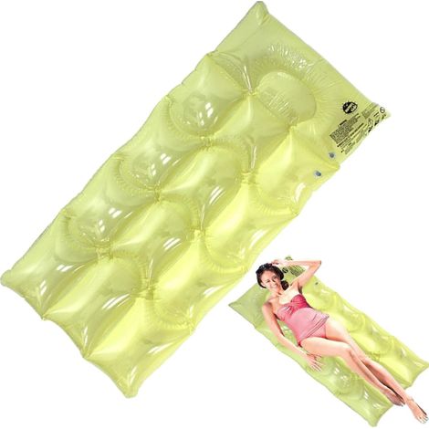 Matelas de piscine, jouets de piscine gonflables, aides à la natation gonflables, accessoires de piscine, jouets de piscine,150x75x20cm (1/5)