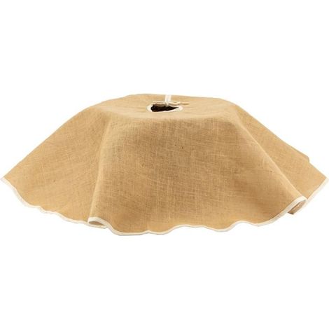 Cache-pied de sapin en tissu (1/4)
