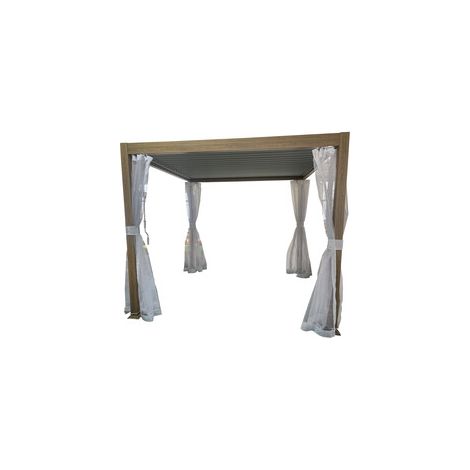Zanzariera per Pergola Bioclimat 3 x 4 Bianco C Line Outdoor