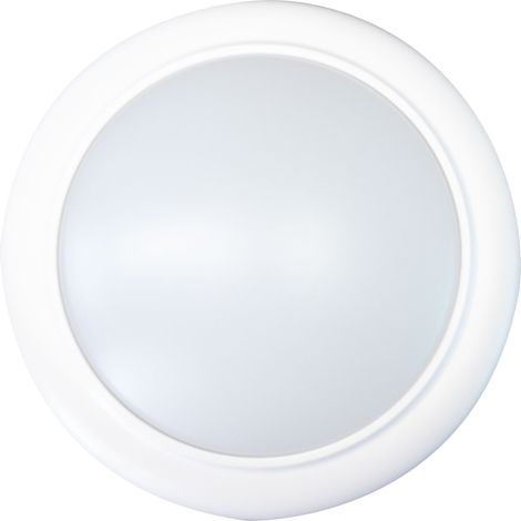 Voltman – Hublot d'extérieur rond IP54 1050lm 15W étanche – Lumière blanche 6500K – Design moderne pour espaces extérieurs