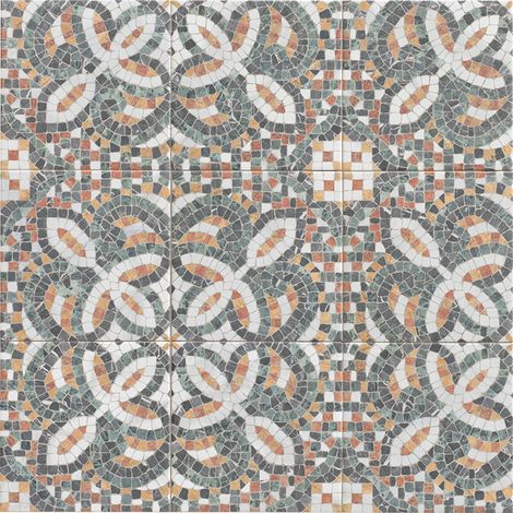 Carrelage sol effet carreaux de ciment Haussman décor augusta 20x20 cm - Reflex Boutique