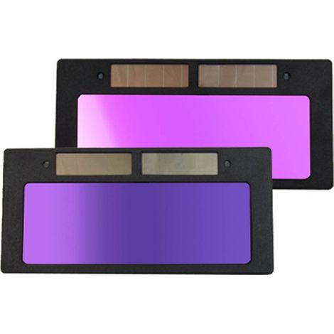1 Filtre de soudure, obscurcissement automatique, énergie solaire, haute clarté, pour casque standard (1/5)