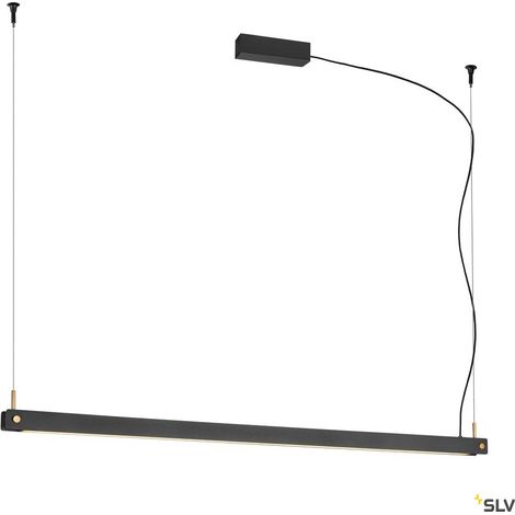 Lampe suspendue à LED Noya 120 cm noir - 1003530 (1/5)
