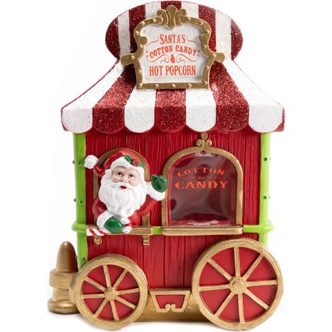 TrendLine Dekofigur Weihnachtstruck 16x10x20,5 cm rot/weiß Weihnachten Xmas (1/3)