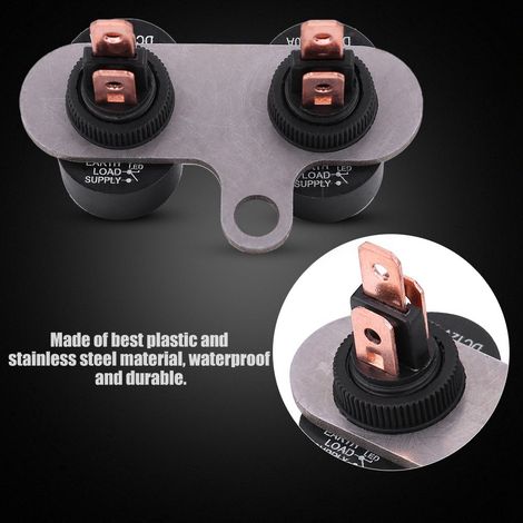 Nouveau modèle de moto, scooter électrique et modification de scooter avec support métallique, interrupteur de phare LED et voyant rouge (Type C). (1/5)