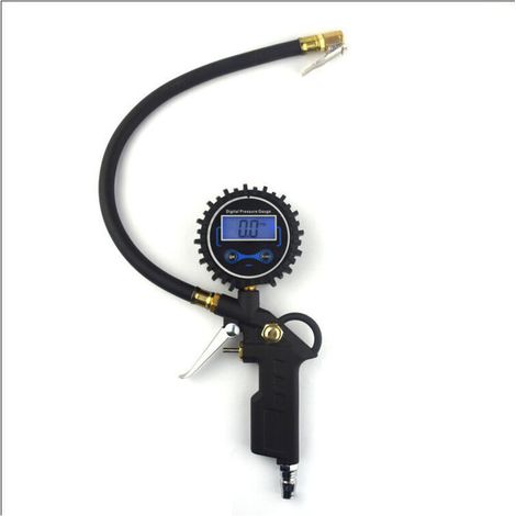 Digital Tire Pressure Gauge with LCD Screen, Tire Pressure Tester, Tire Inflator, 255 PSI High Precision Air Pressure Gauge for Cars, Motorcycles and Trucks (1/5)