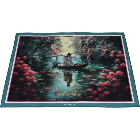 Mantel individual para debajo del plato, cuadro de Claude Monet, caja de regalo decorativa (1/2)