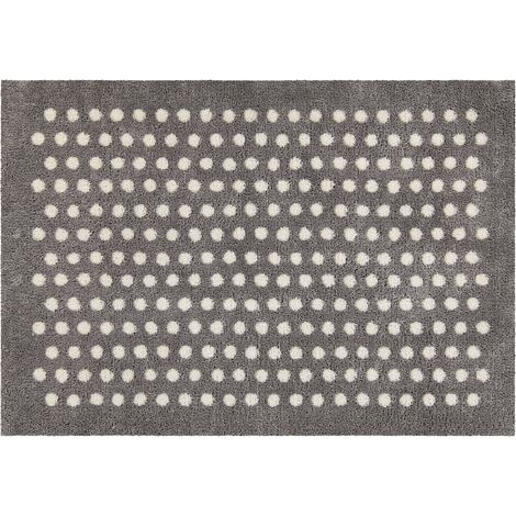 Akzente FEEL Small Dots Fußmatte, 50x70 cm, weich, rutschfest, für Badezimmer & Fußbodenheizung, PVC-frei, allergikerfreundlich, Made in EU (1/5)