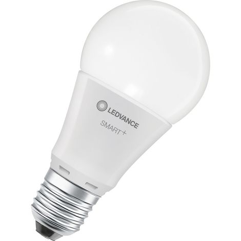 LEDVANCE Lampada LED intelligente con tecnologia WiFi, attacco E27, bianco caldo (2700 K), sostituisce le lampade a incandescenza con 60W, SMART+ WiFi Classic dimmerabile, confezione da 1 (1/5)