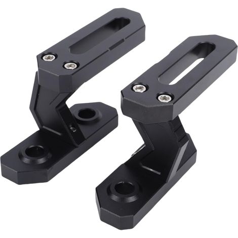 Auxiliary Pillar Light Mounting Brackets with Sliding Rails, Windshield Hinge Light, No Drilling Required, Compatible with Bronco 2 or 4 Door 2021 to 2026 Parts (1/5)