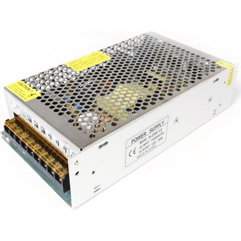 Modulares Netzteil von Koloreno, 250 W, 12 V, 20 A, IP20, mehrfarbig (1/3)