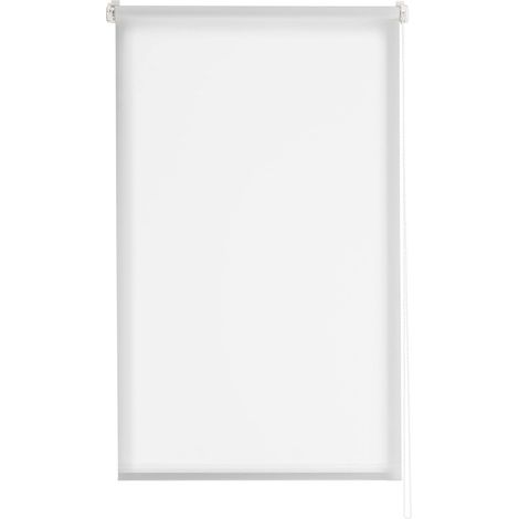Estoralis  Gove  Store Enrouleur  sans Outil Tissu Tamisant uni  Blanc cassé  45 x 180 cm (Largeur/Hauteur) Taille du Tissu 42 x 175 cm  Stores pour fenêtres et Portes (1/4)
