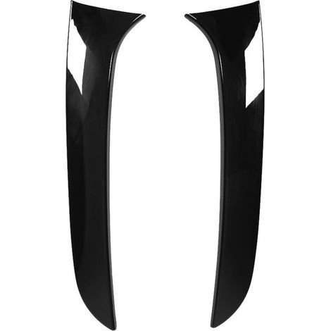 Becquet latéral arrière pour BMW Série 1 (F20/F21, 2012–2019) – 2 pièces en ABS noir brillant anti-vieillissement (1/5)