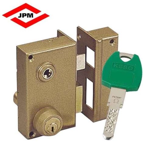 Serrure applique monopoint verticale à fouillot KESO 8000 OMEGA - JPM