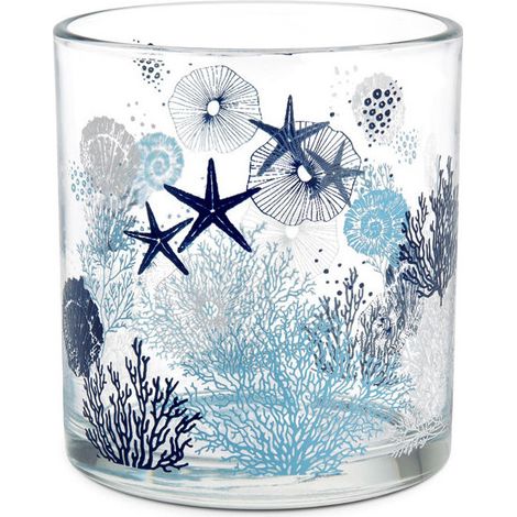Vaso de agua de coral de 250 ml, paquete de 3