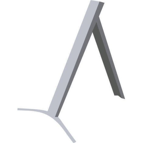 Trípode Mopu de acero galvanizado 76 x 114 cm SEKURECO