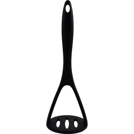 Presse à argile en silicone - presse-purée - Ustensiles de cuisine - Ustensiles de cuisine en silicone - Presse à argile pour poêles antiadhésives - Presse à argile de cuisine - Presse à argile - Sili (1/5)