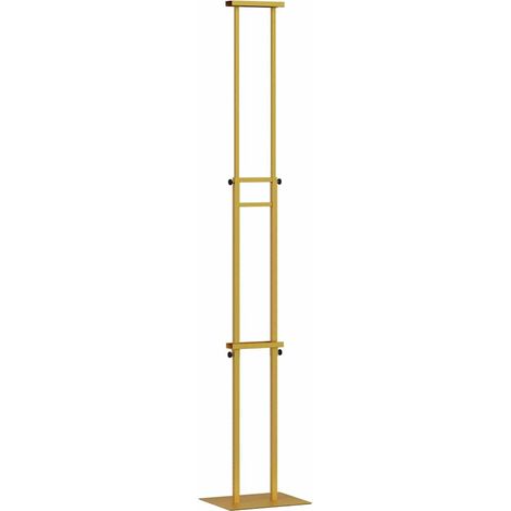 Messestände Gold 30 x 23,5 x 210 cm Stahl vidaXL